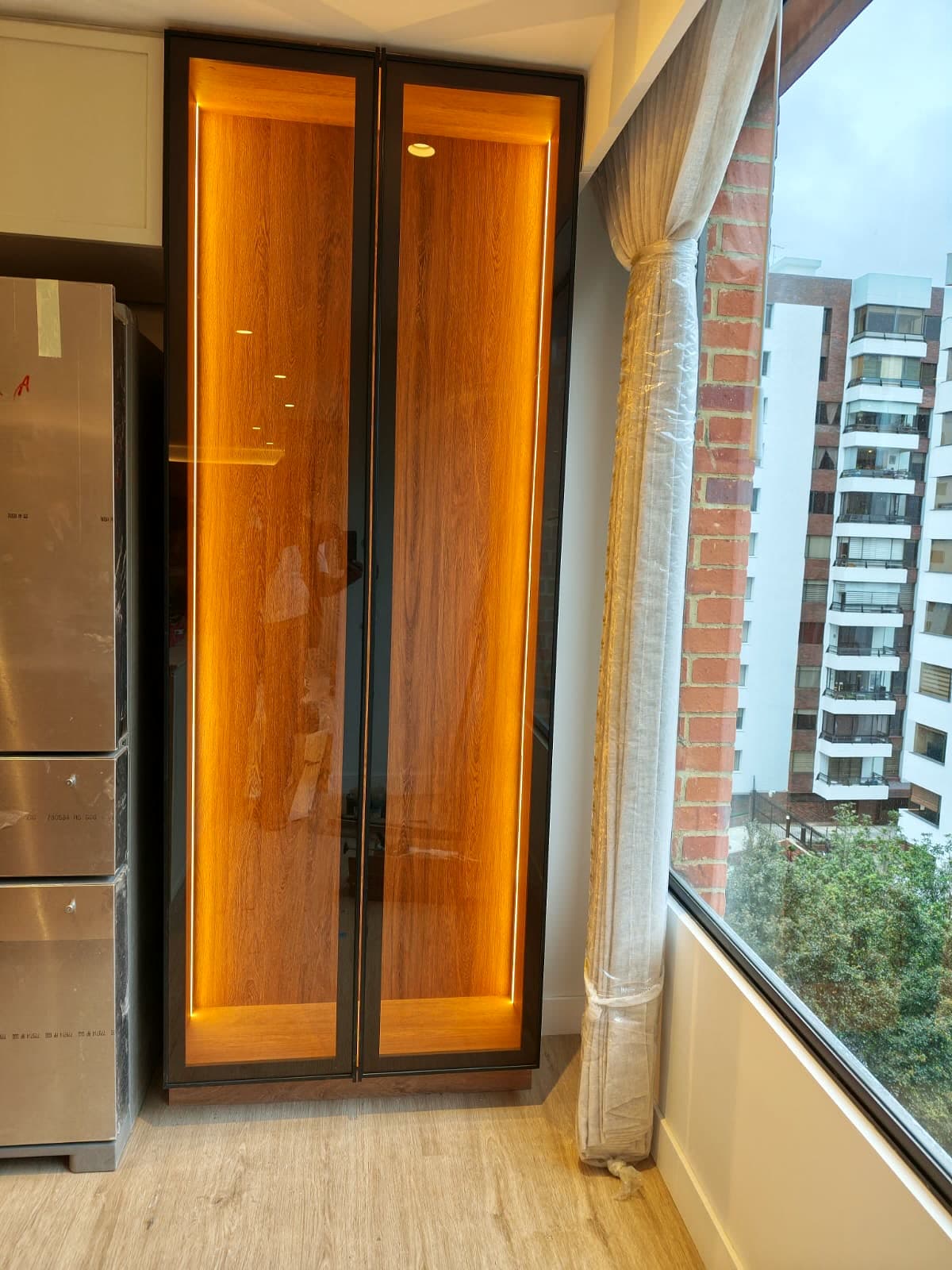 Puertas en vidrio para mueble
